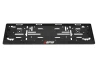 SEFIS plastic car license plate frame for a motorcycle