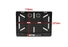 SEFIS plastic motorcycle license plate frame SK for a motorcycle