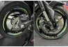 SEFIS PREMIUM ST 1 two-part stickers for wheels - red for a motorcycle