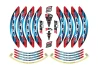 SEFIS PREMIUM ST 1 two-part stickers for wheels S1000R for a motorcycle