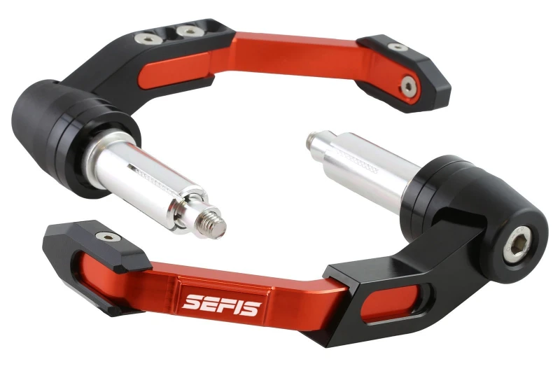 SEFIS Protech CNC handguards KTM 950SM 990SM for a motorcycle