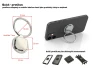 SEFIS Quick mobile phone holder with crab clamp N5 