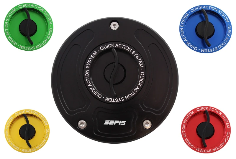 SEFIS Quick fuel gas cap lock Kawasaki