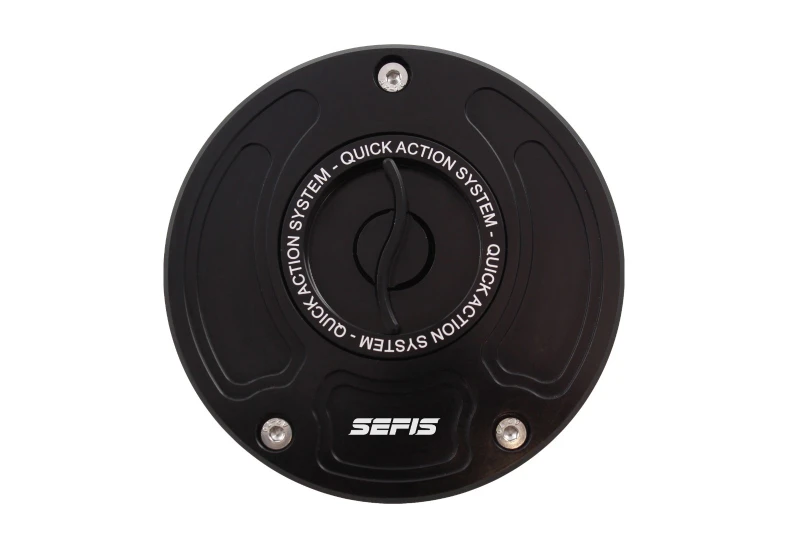 SEFIS Quick fuel gas cap lock Kawasaki for a motorcycle