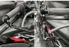 SEFIS Race CNC handguards for a motorcycle