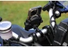 SEFIS RW compact phone holder with quick lock for a motorcycle