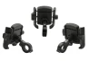 SEFIS RW compact phone holder with quick lock for a motorcycle