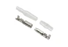 SEFIS set Faston - round connector 4mm with insulation -  male and female - 10 pcs for a motorcycle