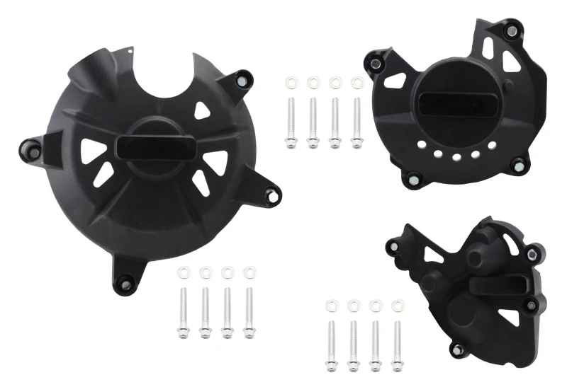 SEFIS Engine Case Cover Set Kawasaki Ninja ZX-6R 2007-2018 for a motorcycle