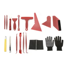 SEFIS set of tools for gluing foils and tinting glass 17 pcs SEFIS set of tools for gluing foils and tinting glass 17 pcs
