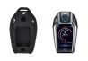 Silicone key case for BMW G01-X3 G02-X4 G05-X5 G07-X7 G11 G12 G30 G31 G32 i8 I12 I15 black for the car