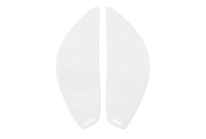 SEFIS SP side tankpad - transparent (clear) for a motorcycle