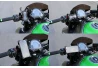 SEFIS Spider B holder for cell phone on the handlebars for a motorcycle