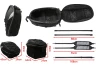 SEFIS Sport motorcycle tailbag 2 in 1 for a motorcycle