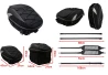 SEFIS Sport motorcycle tailbag 2 in 1 for a motorcycle
