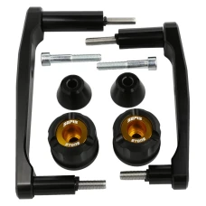 SEFIS STONE crash protectors Kawasaki Z900 2017-2025 gold SEFIS STONE crash protectors Kawasaki Z900 2017-2025 gold