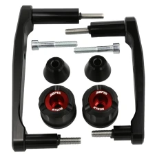 SEFIS STONE crash protectors Kawasaki Z900 2017-2025 red SEFIS STONE crash protectors Kawasaki Z900 2017-2025 red