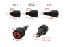SEFIS STONE crash protectors universal M10 for a motorcycle