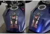 SEFIS Tankpad EASY - Sefis dark version for a motorcycle