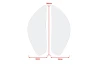 SEFIS Tankpad EASY sport side - transparent (clear) for a motorcycle