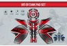 SEFIS TankPad set MT-09 Tracer red for a motorcycle