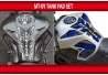 SEFIS TankPad set MT-09 Tracer red for a motorcycle