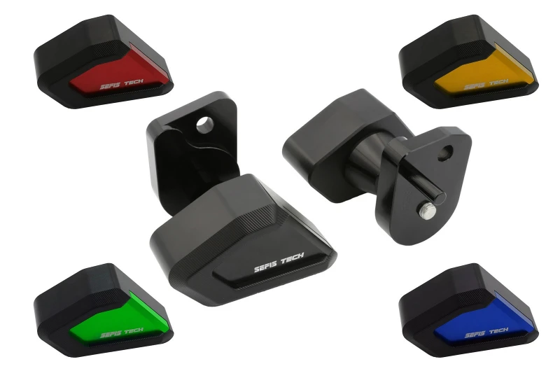 SEFIS TECH crash protectors Yamaha FZ8 FZ1 double pin for a motorcycle