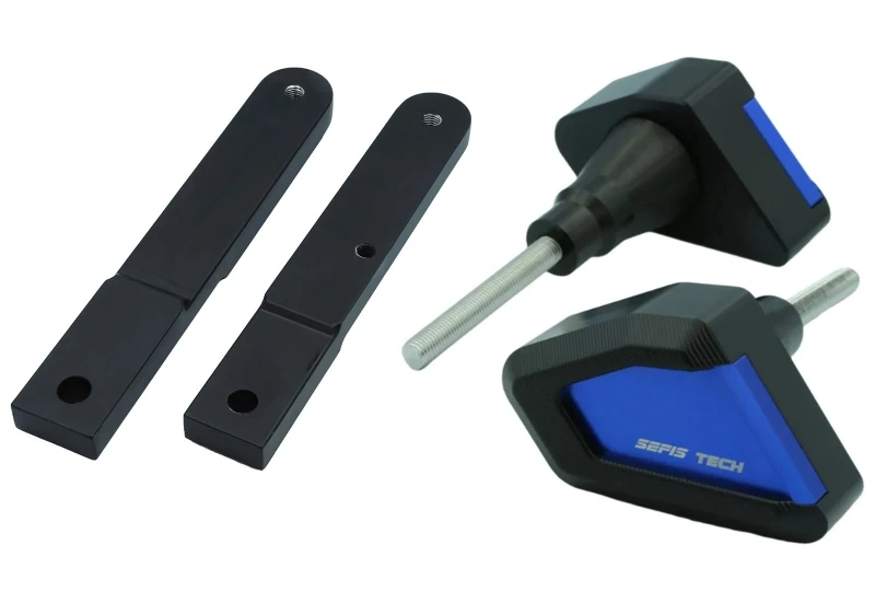 SEFIS TECH crash protectors Honda CBR600RR 2009-2012 for a motorcycle