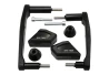 SEFIS TECH crash protectors Kawasaki Z900 black for a motorcycle