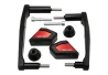 SEFIS TECH crash protectors Kawasaki Z900 red for a motorcycle