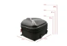 SEFIS Touring 2 in 1 motorcycle tailbag for a motorcycle
