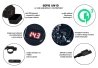 SEFIS UN10 1x USB-A and 1x USB-C charger / socket with moto battery status meter for a motorcycle SEFIS UN10 1x USB-A and 1x USB-C charger / socket with moto battery status meter for a motorcycle