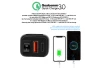 SEFIS UN10 1x USB-A and 1x USB-C charger / socket with moto battery status meter for a motorcycle SEFIS UN10 1x USB-A and 1x USB-C charger / socket with moto battery status meter for a motorcycle