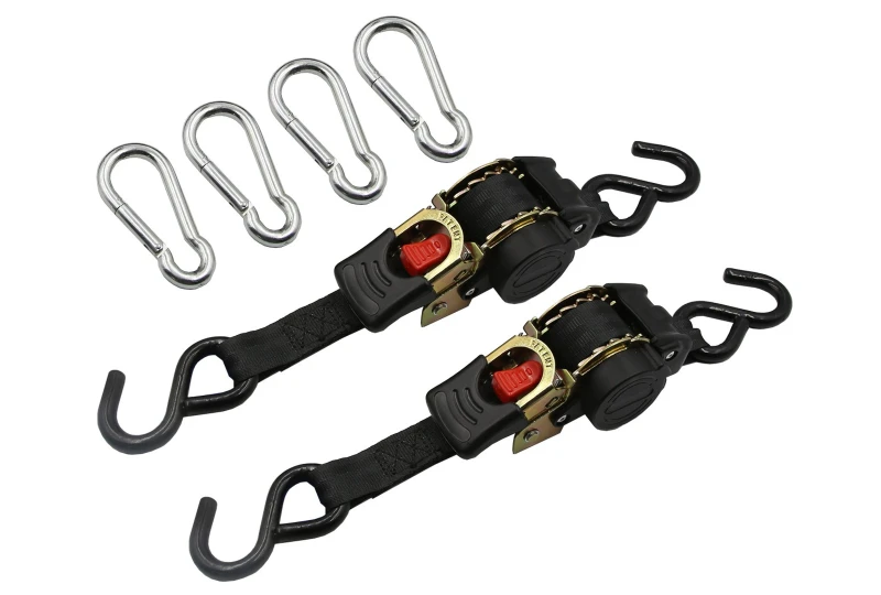 SEFIS fastening strap self-winding 25mm x 1.8m - 2pcs for a motorcycle