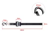 SEFIS SET 40 Securing Straps 4x Lashing Strap 4x Belt for a motorcycle