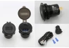 SEFIS USB-C PD 45W + USB-A QC3.0 18W socket - quick charger for a motorcycle