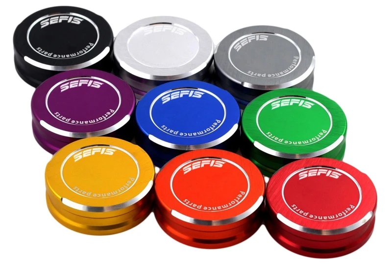 SEFIS brake fluid reservoir cap cover