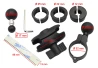 SEFIS W-Ball 2 mounting kit 25mm