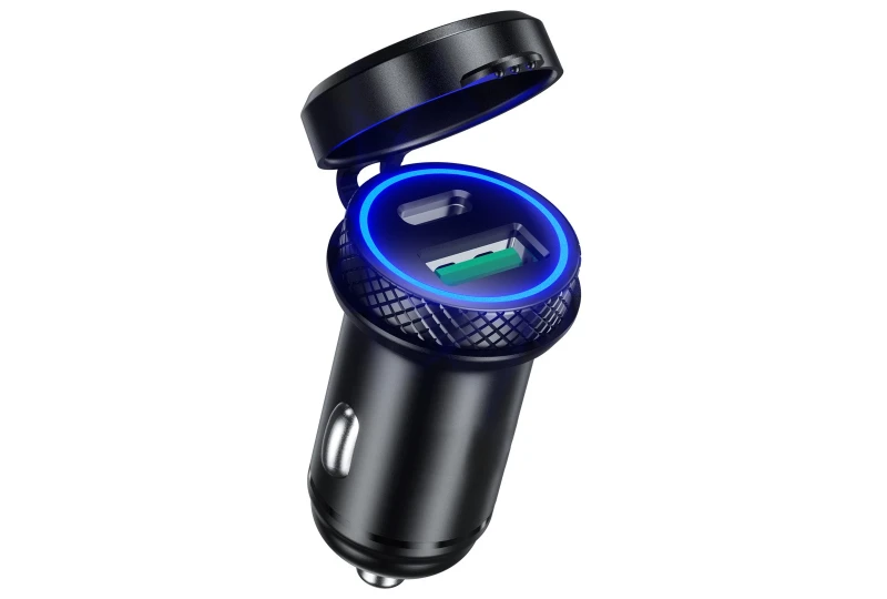 SEFIS Z6 2x USB socket - car charger 30W USB-A and USB-C 