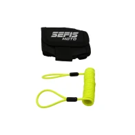 SEFIS cover and safety rope for bike alarm 