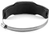 ROUND exhaust muffler crash protector for a motorcycle