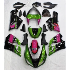 Kawasaki ZX-6R 2005-2006 complete fairing LL Shark