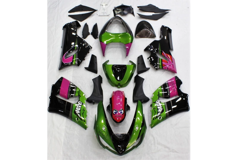 Kawasaki ZX-6R 2005-2006 complete fairing LL Shark