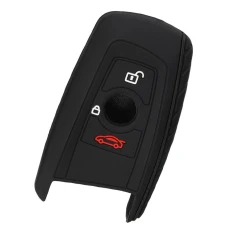 Silicone key cover BMW F10 F20 F30 Z4 X1 X3 X4 M1 M2 M3 1 2 3 5 7 SERIES black