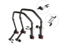 SEFIS D20 foldable motorcycle stand front and rear set - forks / 2in1 for a motorcycle