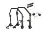 SEFIS D20U foldable mobile motorcycle stand front and rear set Pin / Paddles for a motorcycle