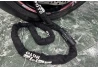 SEFIS combination lock with chain 8mm 2M for bicycles for a motorcycle SEFIS combination lock with chain 8mm 2M for bicycles for a motorcycle