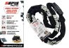 SEFIS combination lock with chain 8mm 2M for bicycles for a motorcycle SEFIS combination lock with chain 8mm 2M for bicycles for a motorcycle