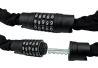 SEFIS combination lock with chain 8mm 2M for bicycles for a motorcycle SEFIS combination lock with chain 8mm 2M for bicycles for a motorcycle