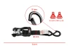 SEFIS SET 40 Securing Straps 4x Lashing Strap 40mm x 240 cm 4x Belt TÜV/GS for a motorcycle
